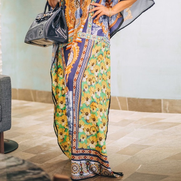 Long Kaftan for Sale-Designer Kaftans for Women - Picture 2 of 4